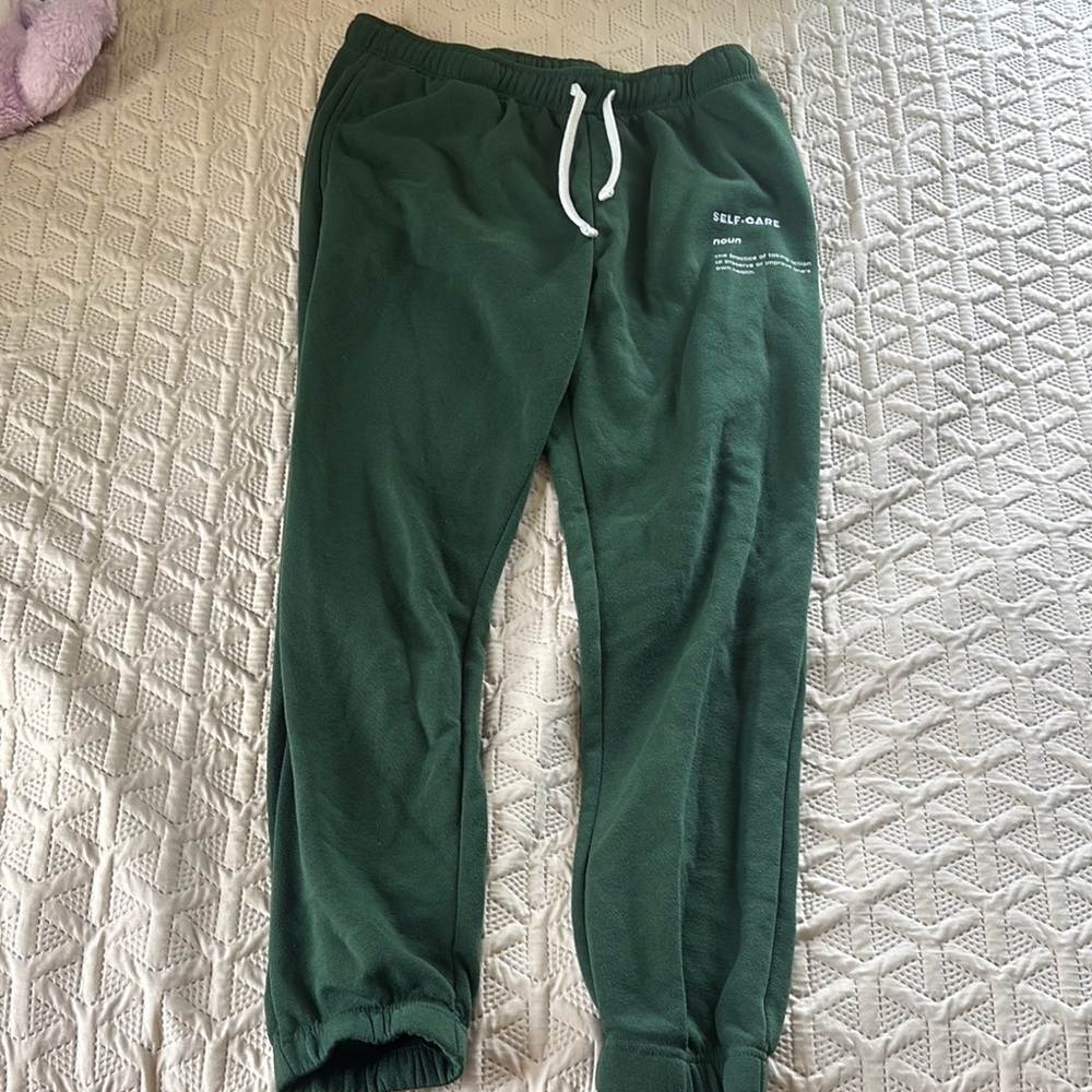 Brooklyn Cloth Green Track Pants